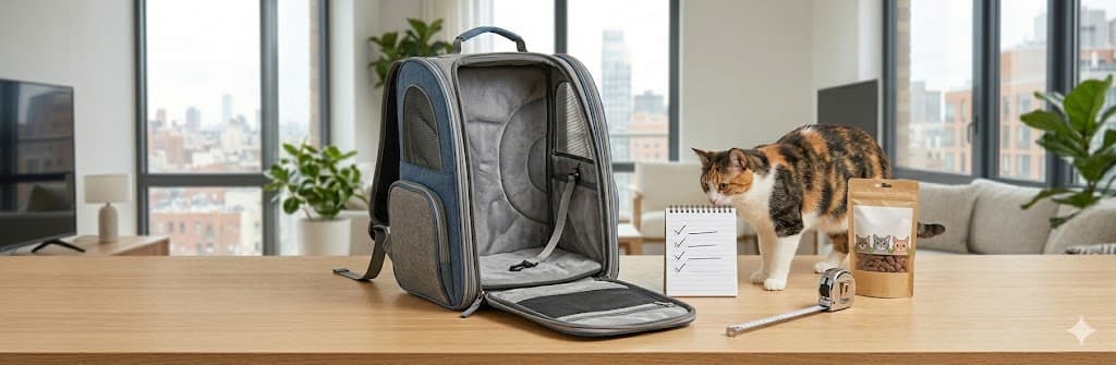 7 questions à se poser avant d'acheter un sac à dos pour chat Image