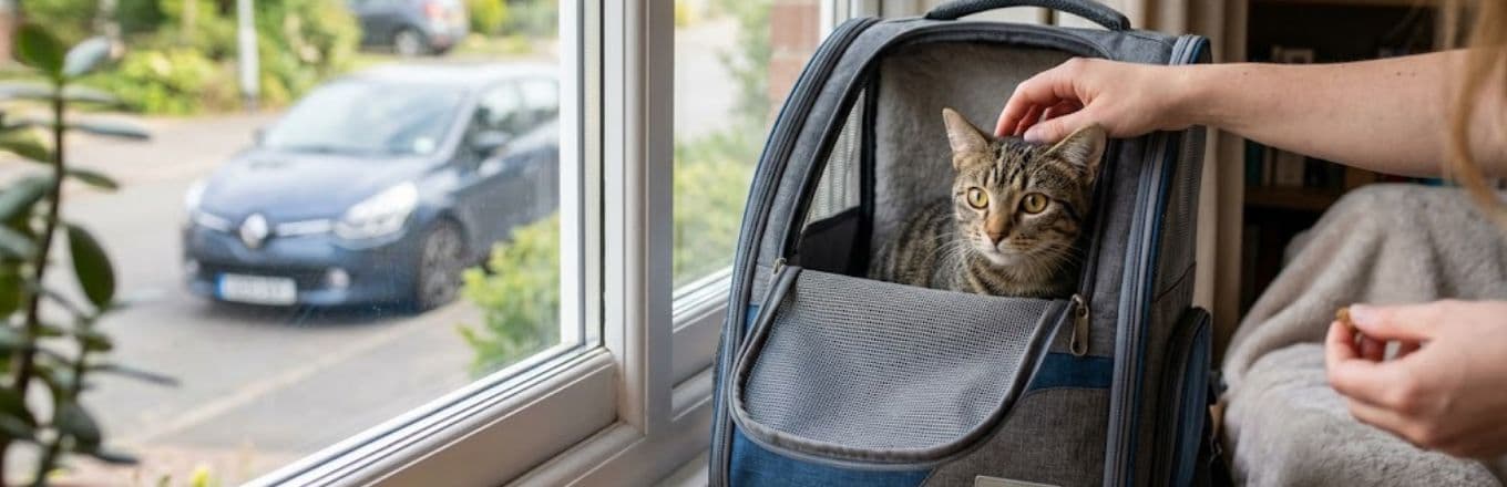Mon chat a peur des voitures : comment le désensibiliser en 6 étapes ?