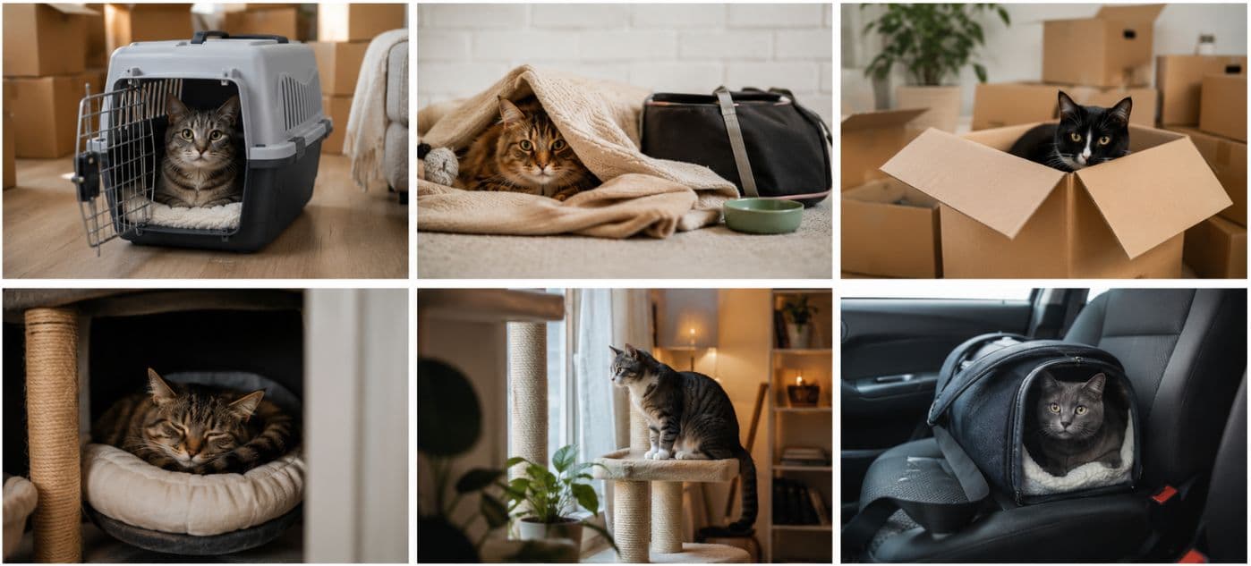 Chat en déménagement : comment le transporter et l'installer sans stress Image