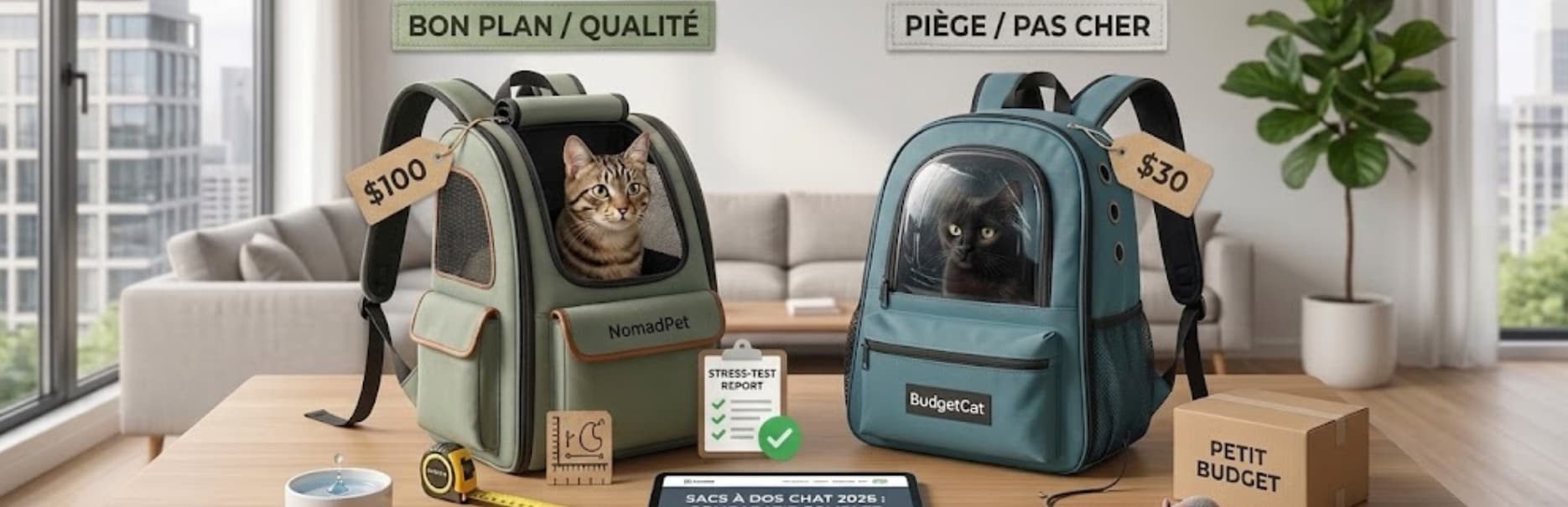 Sac à dos chat pas cher : bon plan ou piège ? Comparatif 2026 Image