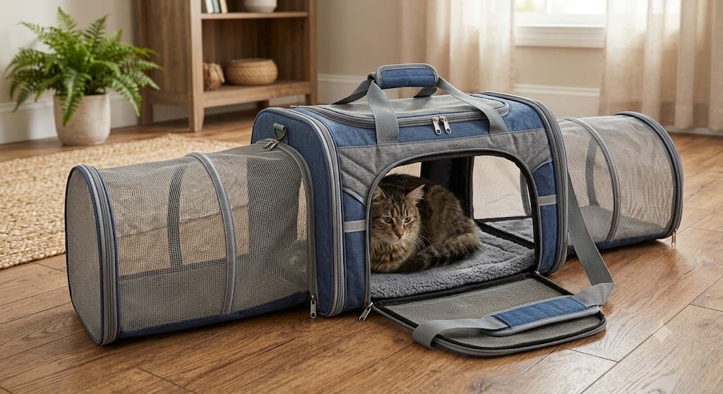 Sac de transport pour chat extensible : guide et avis 2026 Image