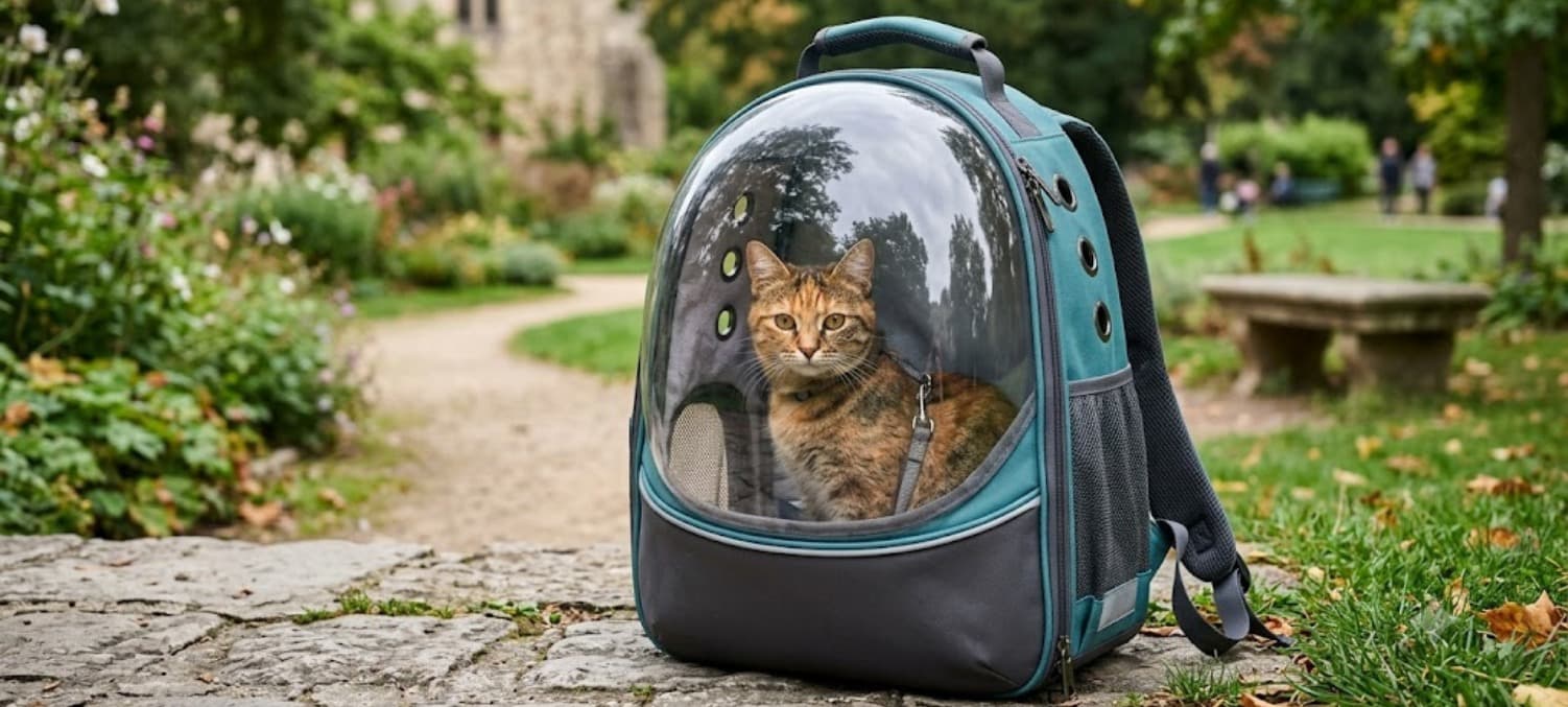 Sac hublot pour chat : tout savoir sur le sac bulle 2026 Image
