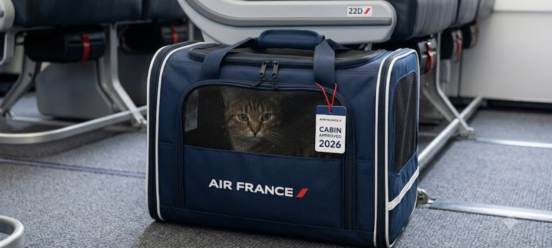 Sac transport chat cabine Air France : guide homologation 2026 Image