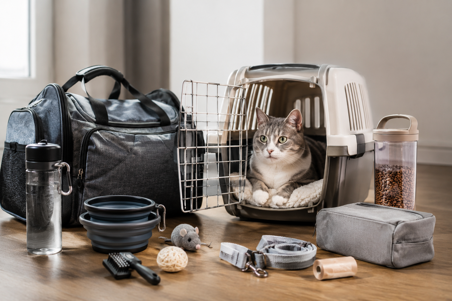 Top 10 des accessoires indispensables pour voyager avec son chat en 2026