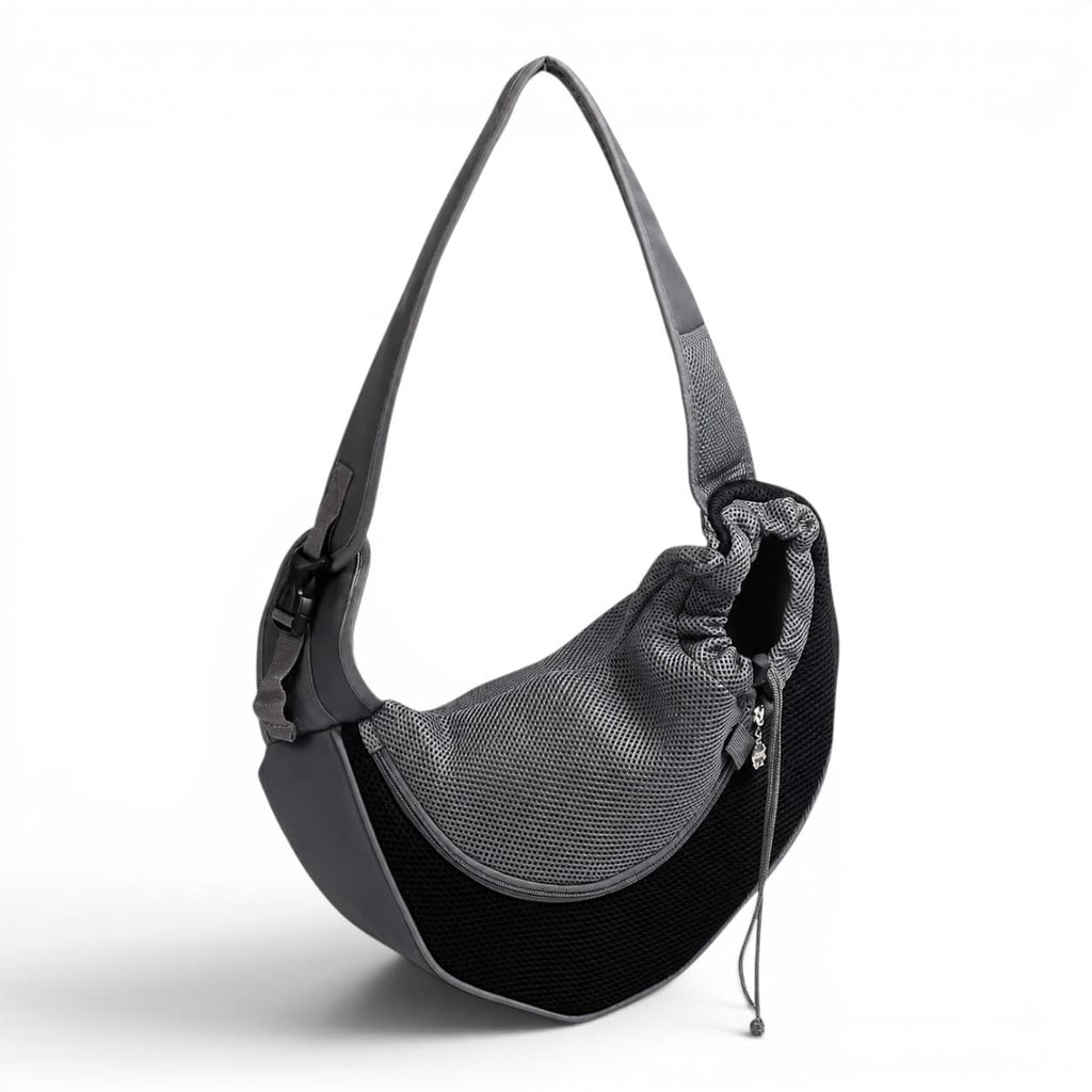 sac bandoulière chat noir