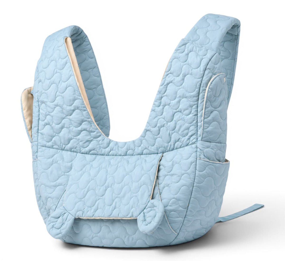 sac ventral pour chat bleu