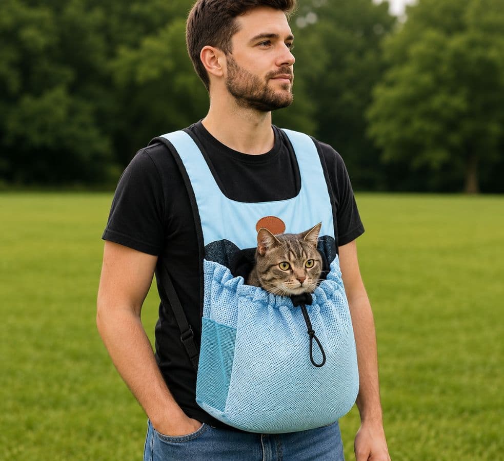 sac a dos pour chat randonnée