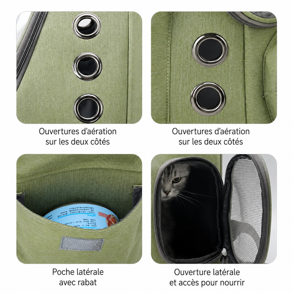 sac à dos pour chat