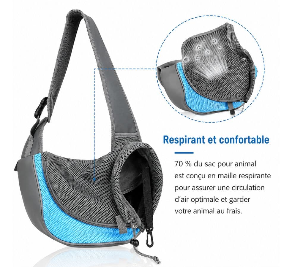 sac bandoulière chat ver
