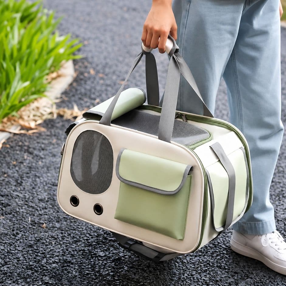 sac de transport portable pour chat