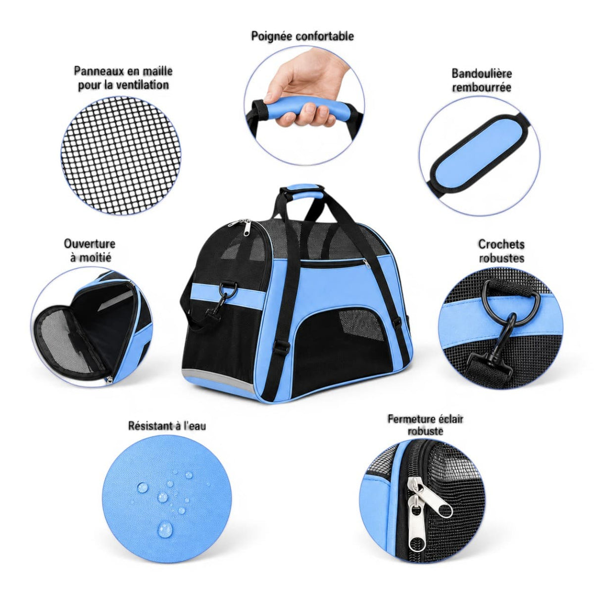 sac de transport pour chat 7 kg