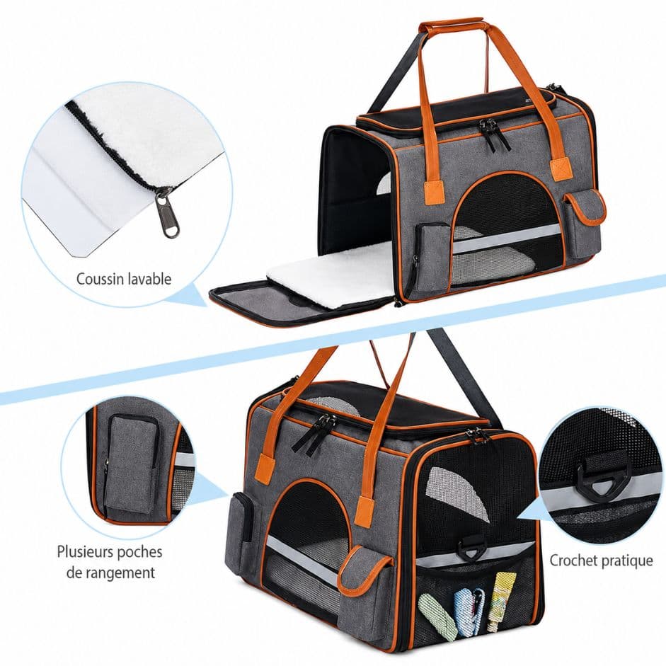 sac de transport pour chat xxl